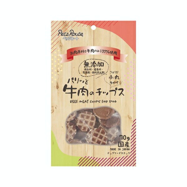 【6個セット】 ペッツルート 牛肉チップス ドッグおやつ 牛肉使用 グルテンフリー ...
