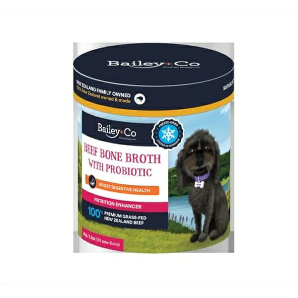 Co-Enzyme Q10 - Bailey+Co フリーズドライ ビーフボーンブロス プロバイオティクス 65g