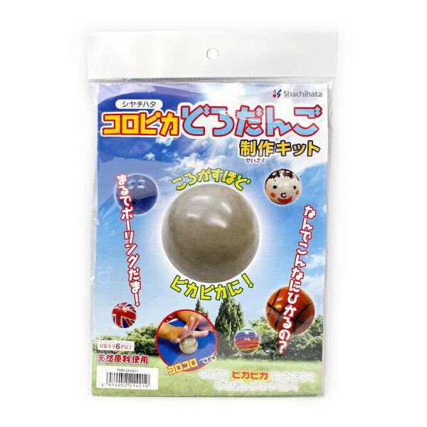 【6個セット】 シャチハタ ころがすほどピカピカに コロピカどろだんご制作キット TMN-SHHD1