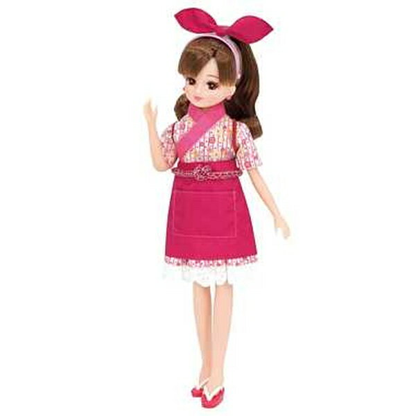 タカラトミー リカちゃんくるくる回転寿司 てんいんさんドレス