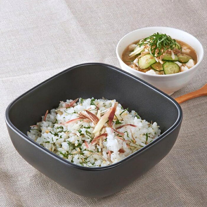 HARIO ひつ ご飯保存容器 陶器 角型 白 電子レンジ対応 GO2BW 保存 キッチン用品 ...