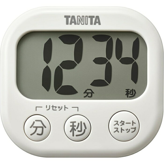 【5個セット】 タニタ 抗菌でか見えタイマー TD-429 IV