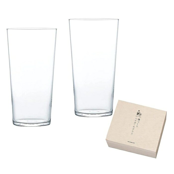 【2個セット】 佐々木ガラス ハイボールグラス G096-T285 420ml ガラス製 食洗機対応 専用木箱入 SASAKI グラス タンブラー コップ ビールグラス セット ハイボール 来客 祝い 誕生日 退職祝い
