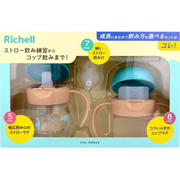 ●リッチェルトライマグセットグリーン1個200ml