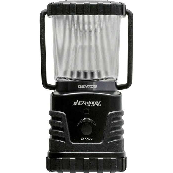 GENTOS LED ランタン EX-X777D 420lm USB充電 エクスプローラー 暖色 ジェントス Explorer ハイブリッド電源 キャンプ アウトドア 防災 照明 室内照明 グッズ おもちゃ ホビー auc-ulmax-12357406 ウルマックス 楽天市場店 パッケージ画像