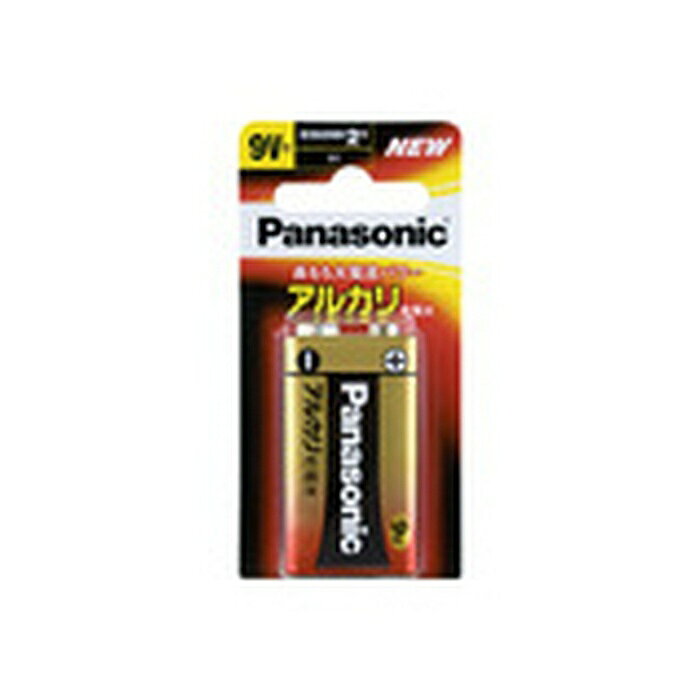 パナソニック アルカリ電池 6LR61XJK 9V形 ブリスターパック Panasonic 6LR61XJ 乾電池 長持ち 家電 生活家電 電化製品