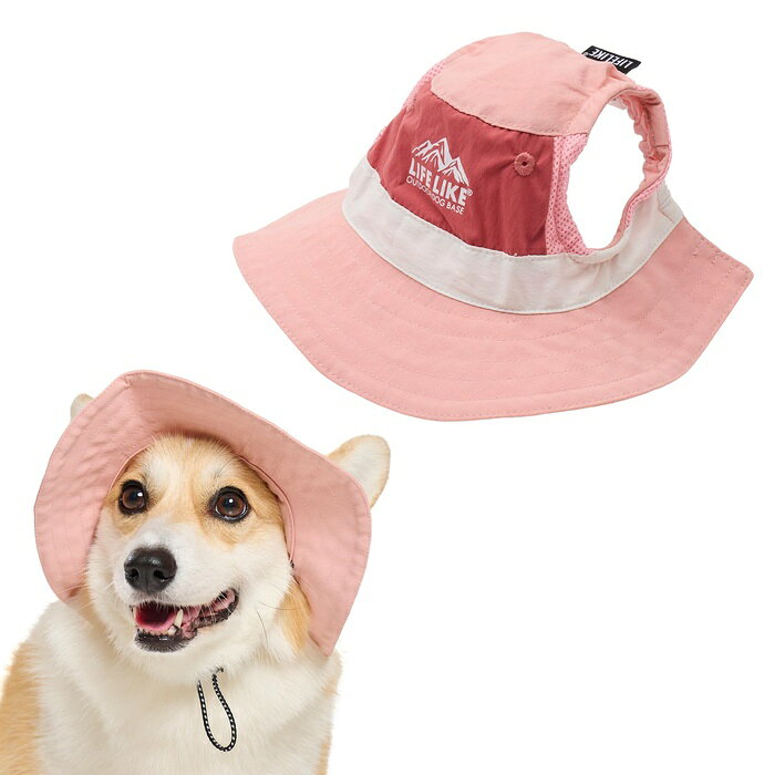 ライフライク COOLマウンテンハット ピンク S