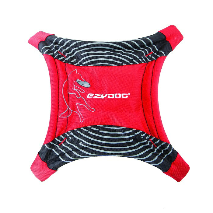 EZYDOG イージードッグ スターフライヤー レッド フリスビー おもちゃ 犬用 フライングディスク アジリティ 水遊び 外遊び アウトドア キャンプ