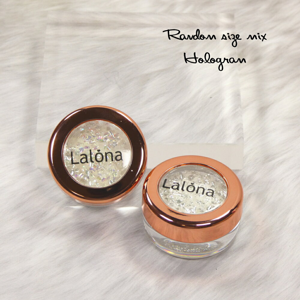 Rakuten - ラローナ [ LALONA ] バブルクラッシュホロ( 2g )( 2Typeから ) ホワイトオーロラ/ラメフレーク/ネイルホロアート/韓国ネイル/ガラスフレンチ/バブルネイル