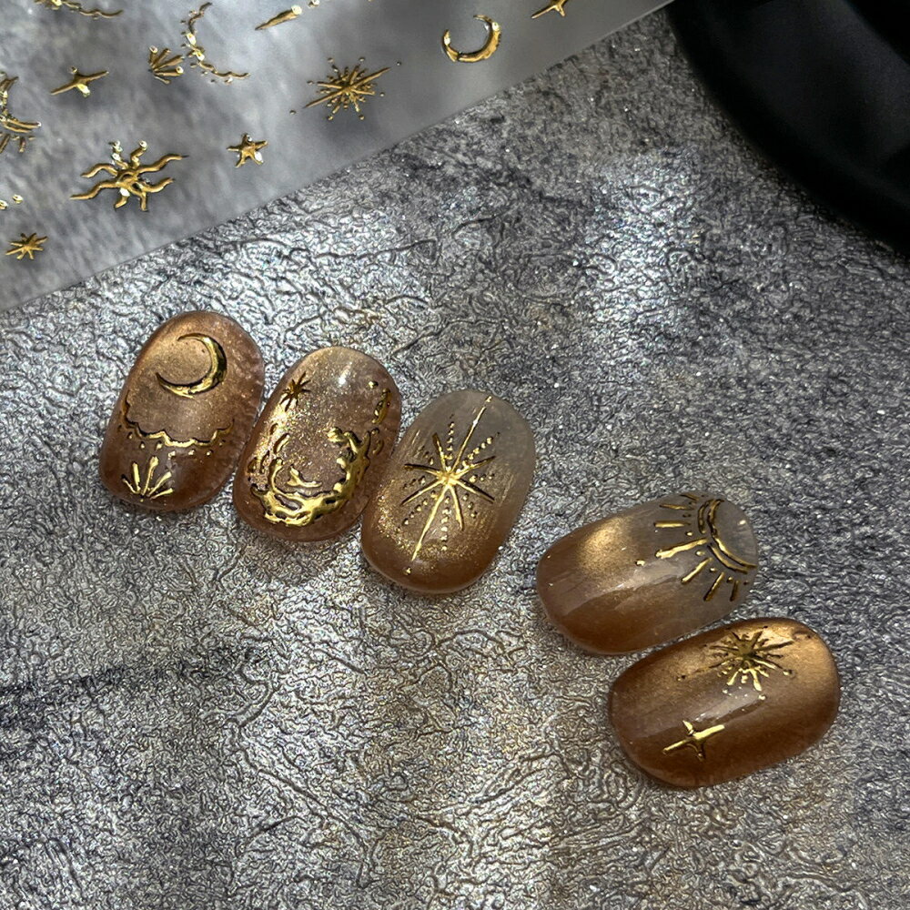 ラローナ［ LALONA ］ムーンスターネイルシール ( YT6817/8 ) ジェルネイル/ネイル/ネイルアート/ホロ..