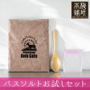 入浴剤 バスソルト ブラックソルト お試しセット パウダー 1kg 木製スプーン1個 オーガンジー袋1枚 送料無料 ヒマラヤ岩塩 ブラック岩塩 リラックス バスタイム トライアル セット スキンケア
