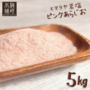 岩塩 ヒマラヤ岩塩 食用 ピンクソルト あら塩 5kg【送料無料】HACCP管理 BRC認証 塩 熱中症対策 岩塩 業務用 ピンク岩塩 パキスタン 調味料 天然 天然塩 無添加 しお