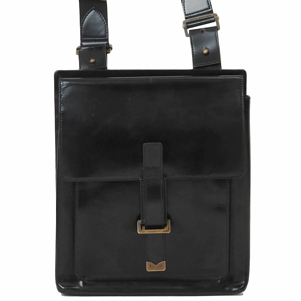 ルイヴィトン LOUIS VUITTON ショルダーバッグ メンズ リエージュ ファンタサン 黒 ブラック ノワール M92223