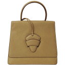 ロエベ バルセロナ ハンドバッグ ヴィンテージ ショルダーストラップ欠品 イエロー レディース LOEWE 【中古】