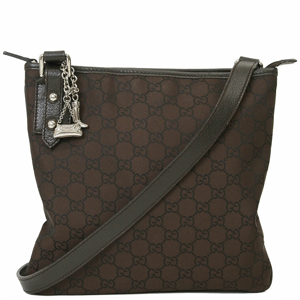 GUCCI - グッチ GUCCI ショルダーバッグ 斜め掛け バッグ 中古 ブラウン 268620