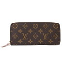 ルイヴィトン ポルトフォイユ・クレマンス 財布 モノグラム M61298 レディース モノグラム・キャンバス LOUIS VUITTON【未使用品】【中古】