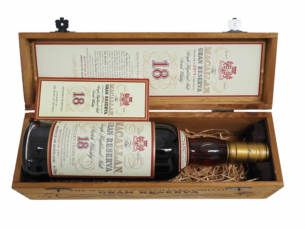 �ޥå���� �����쥼��� The MACALLAN 18ǯ 1997 700ml ���������� Ȣ�դ� ������ɡ�̤����ۡ���ή���ʡ�