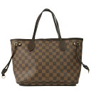 ルイヴィトン ネヴァーフルPM トートバッグ ダミエ・エベヌ N51109 レディース ダミエ・エベヌ・キャンバス LOUIS VUITTON【中古】