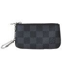 ルイヴィトン ポシェット・クレ コインケース 小銭入れ ダミエ・グラフィット N60155 メンズ LOUIS VUITTON 【未使用品】【中古】