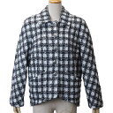 シャネル コットン ツイード ジャケット 服 ホワイト|ブラック|ブルー P74447 レディース 34(XS位) ショート丈 2023SS 春夏 CHANEL...
