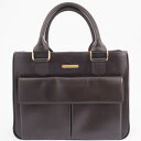 バーバリー ハンドバッグ ブラウン レディース レザー ノバチェック A4収納可能 BURBERRY【中古】