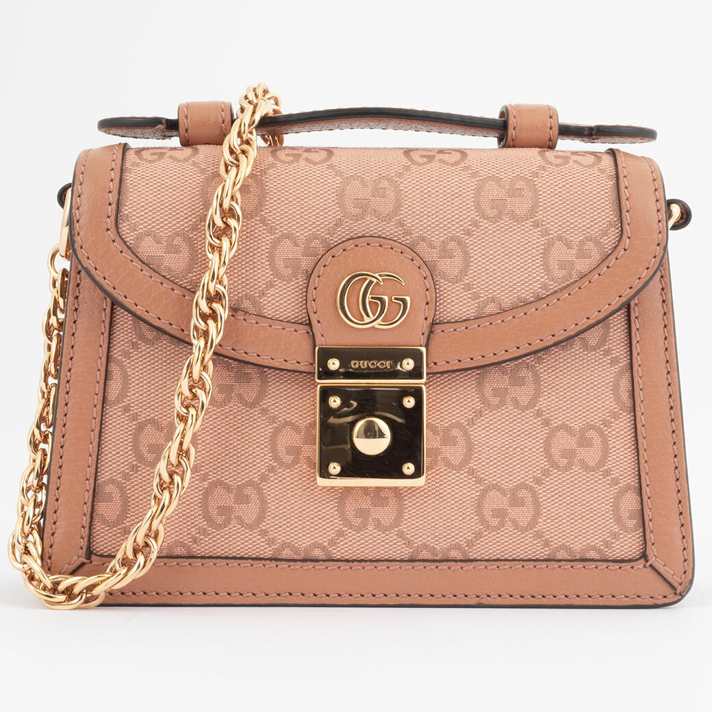 樂天商城 - グッチ GUCCI ショルダーバッグ GG キャンバス 2WAY チェーン ショルダー バッグ ピンク 696180 FACC5 5748