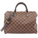 ルイヴィトン キーポルバンドリエール30 ボストンバッグ ダミエ・エベヌ N41367 レディース ハンドバッグ N40590 LOUIS VUITTON【中古...