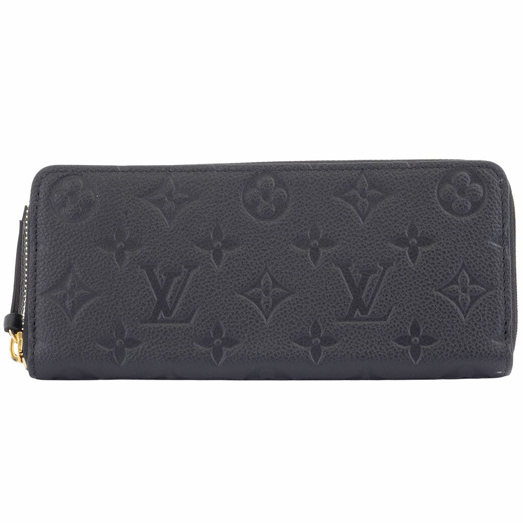 樂天商城 - ルイヴィトン LOUIS VUITTON 長財布 メンズ ポルトフォイユ クレマンス 黒 ブラック アンプラント レザー M60171 中古 未使用品