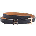エルメス ベルト ポップH 15 H081087CD89075 ヴォー・エプソン ブラック レディース PG金具 HERMES【未使用品】【中古】