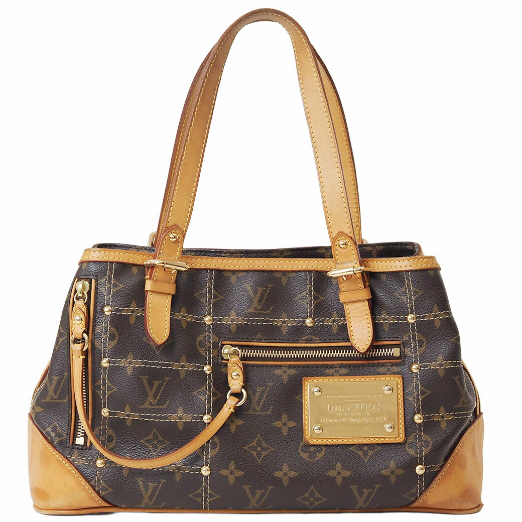 ルイヴィトン LOUIS VUITTON トートバッグ リヴェット モノグラム ステッチ M40140