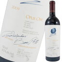 オーパスワン 2009年 750ml 赤 ワイン フルボディ 箱なし OPUS ONE Winery 【未開栓】【中古】【二次流通品】
