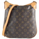 ルイヴィトン オデオンPM ショルダーバッグ M56390 モノグラム キャンバス ブラウン レディース 斜め掛け LOUIS VUITTON 【中古】