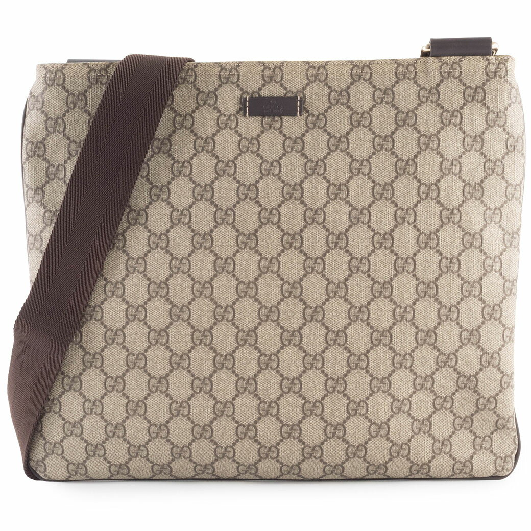 乐天商城 - グッチ GUCCI ショルダーバッグ 斜め掛け GGスプリーム 201446 ベージュ クロスボディ A4 収納