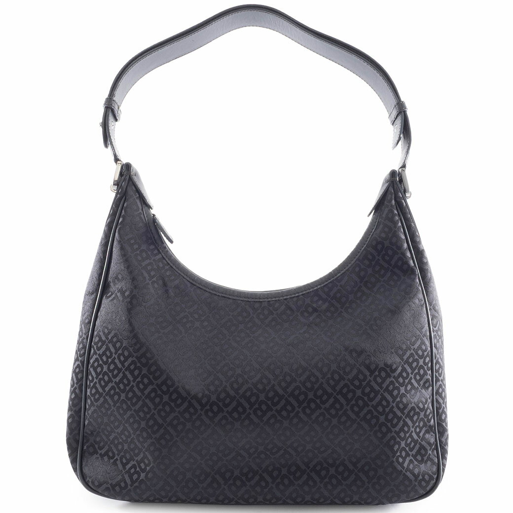 乐天商城 - バリー ホーボー ショルダーバッグ ナイロン|レザー ブラック レディース ハンド 2WAY BALLY【中古】
