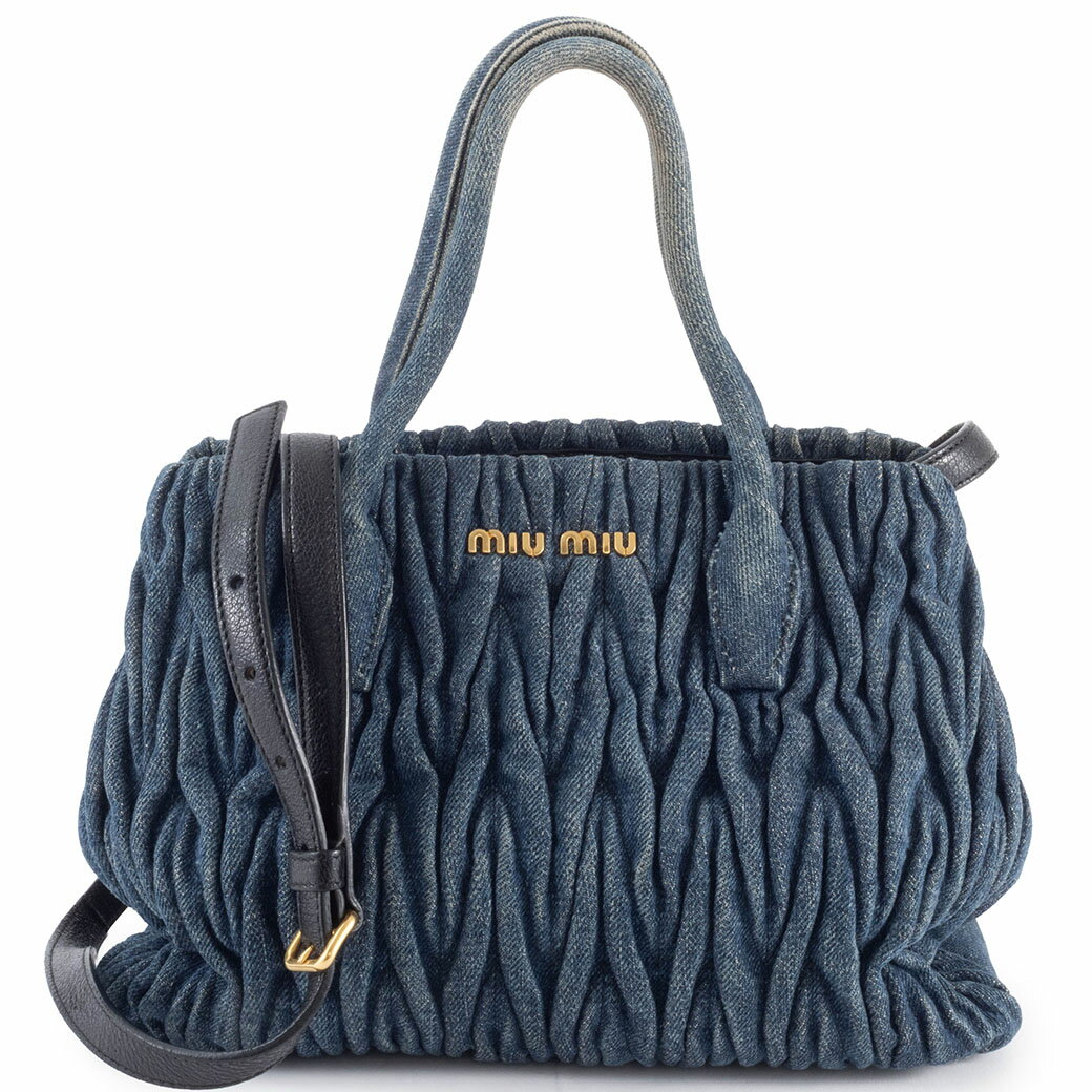 楽天市場】miumiu デニム（ブランドミュウミュウ）（レディースバッグ