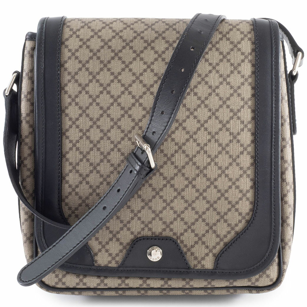 樂天商城 - グッチ GUCCI ショルダーバッグ 斜め掛け 中古 ディアマンテ 295679 ベージュ ブラック