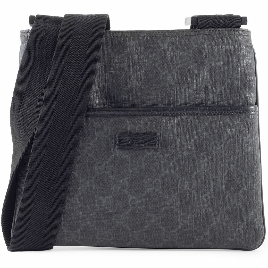 樂天商城 - グッチ GUCCI バッグ メンズ 中古 ショルダー 斜め掛け GGスプリーム 162905 レザー グレー 小さめ