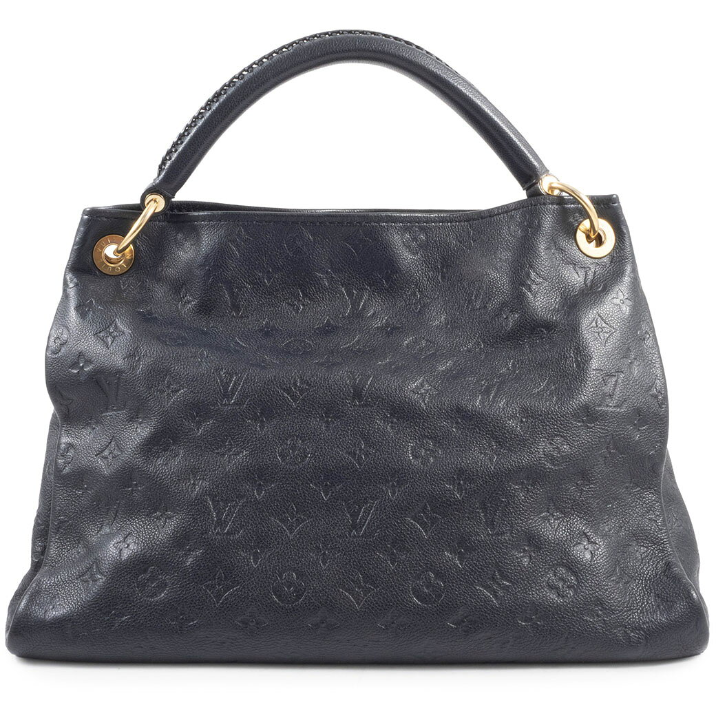 樂天商城 - ルイヴィトン LOUIS VUITTON アーツィーMM ショルダーバッグ M93448 モノグラム アンプラント レザー ブラック レディース【中古】