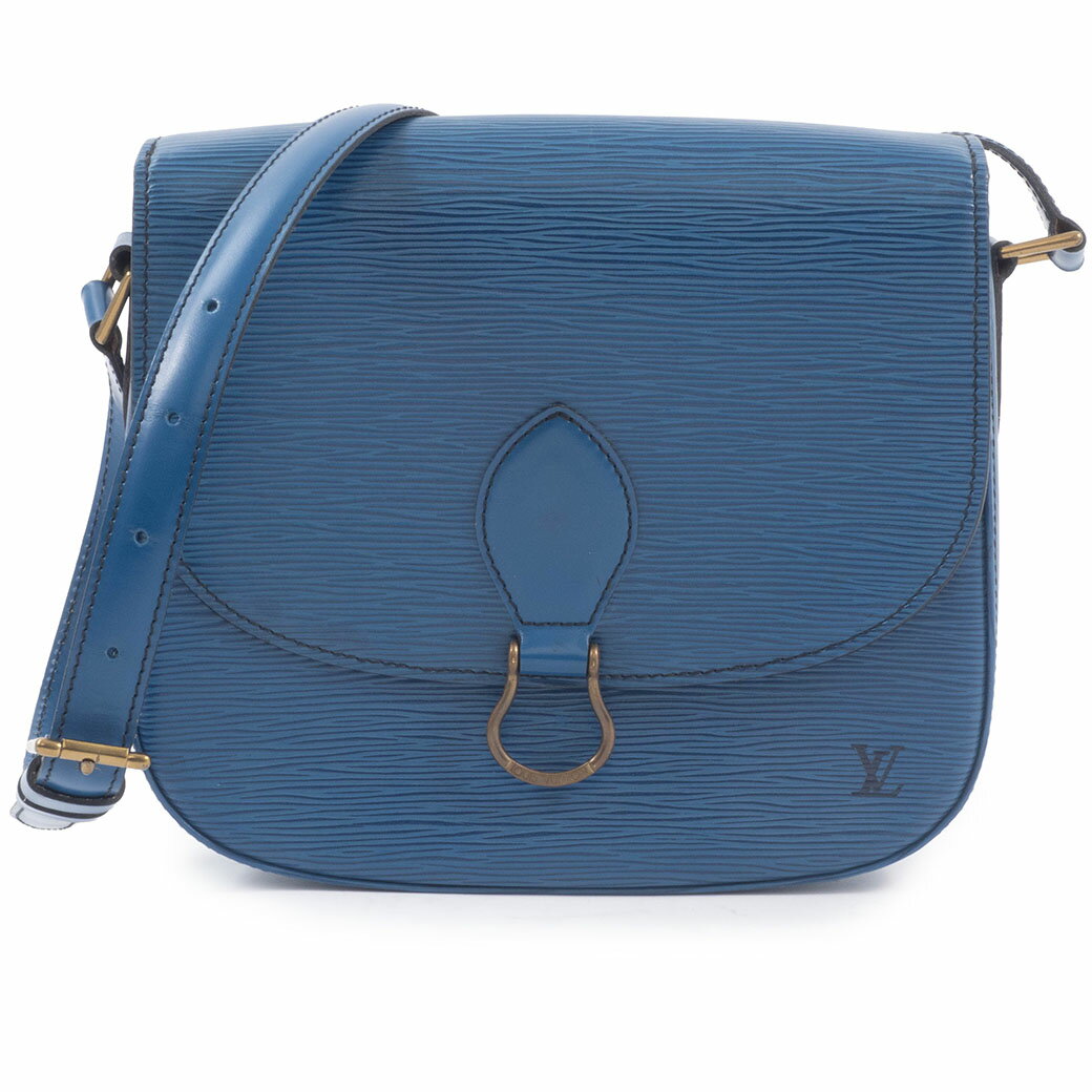 乐天商城 - ルイヴィトン LOUIS VUITTON バッグ 中古 ショルダーバッグ サンクルー エピ レザー ブルー M52195