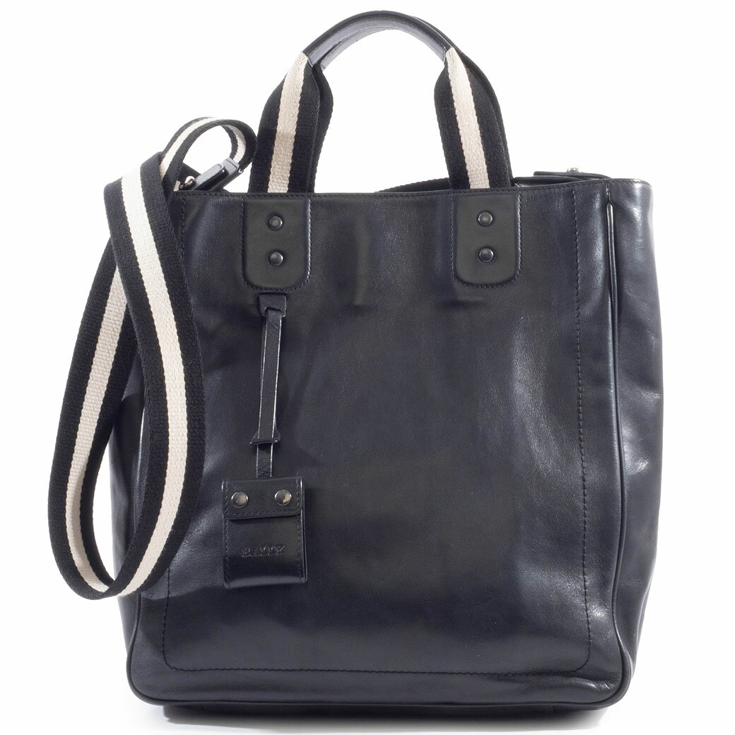 BALLY - バリー BALLY バッグ 中古 トレインスポッティング 2WAY ハンドバッグ レザー ブラック レディース A4 収納 ユニセックス