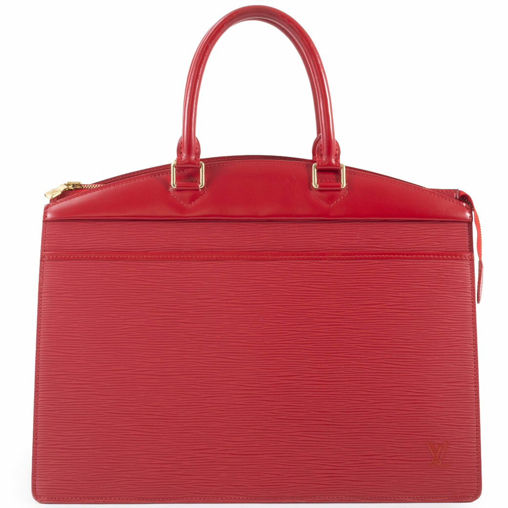 樂天商城 - ルイヴィトン LOUIS VUITTON バッグ 中古 リヴィエラ M48187 エピ レザー レッド A4 収納