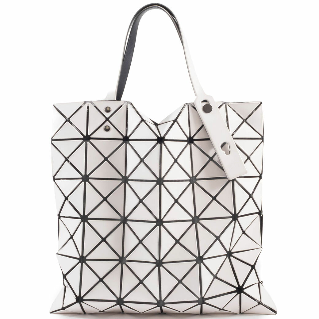 樂天商城 - イッセイミヤケ ルーセント トートバッグ ポリエステル ナイロン ホワイト レディース BAOBAO ISSEY MIYAKE【中古】
