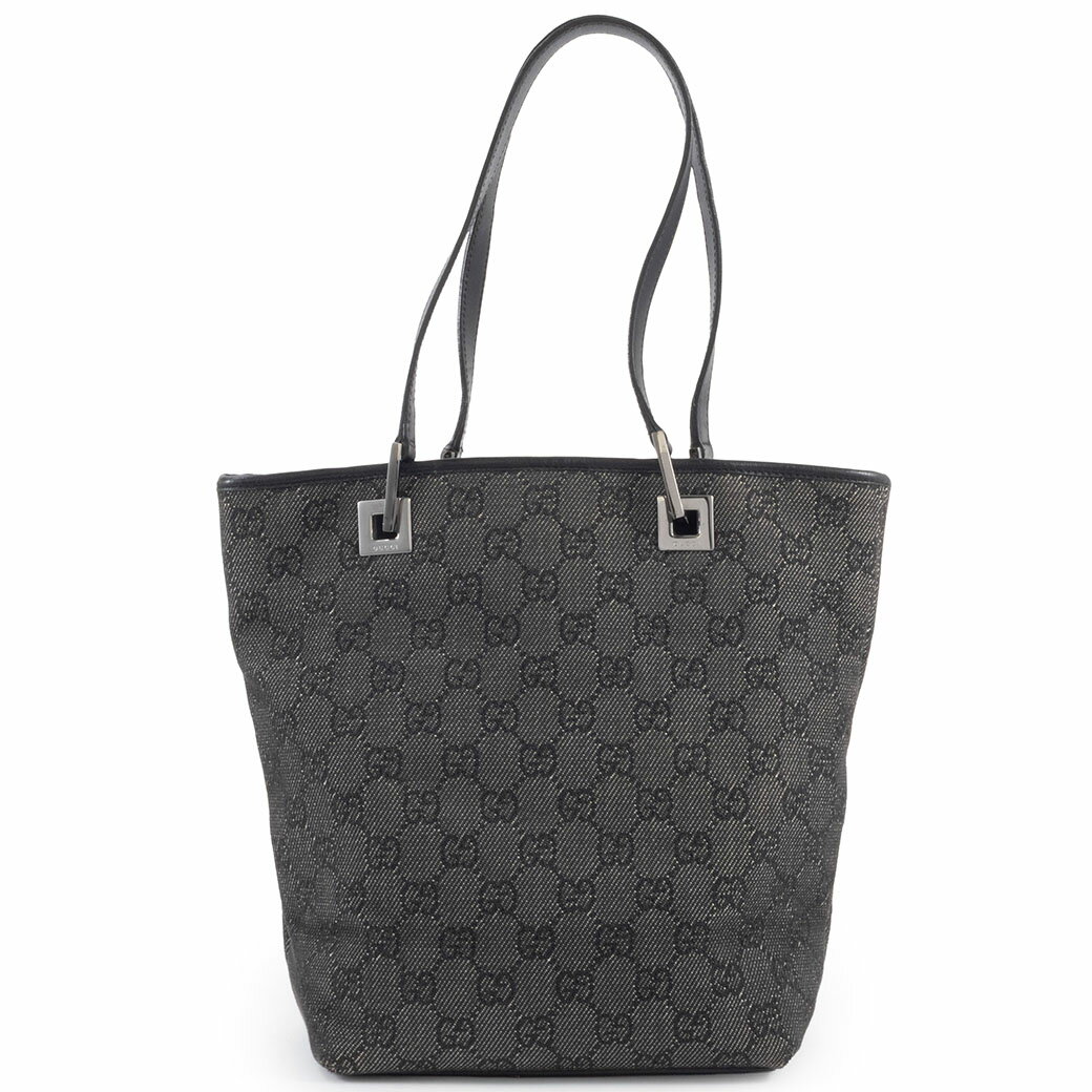 gucci///////////////\\\\\\\\\\\\\\\\\\\\\\\\\\\\\\\\\\\\\\\\\\\\\\\\\\\\\\\\\\\\\\\' - グッチ GUCCI トートバッグ 中古 GGキャンバス 31244 レザー グレー 小さめ