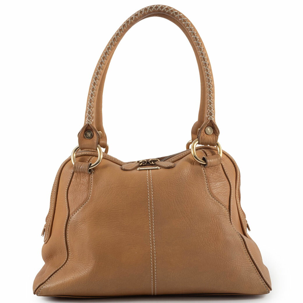 乐天商城 - セリーヌ CELINE バッグ 中古 ショルダーバッグ レザー PP-PA-0057 レザー ベージュ ボストン