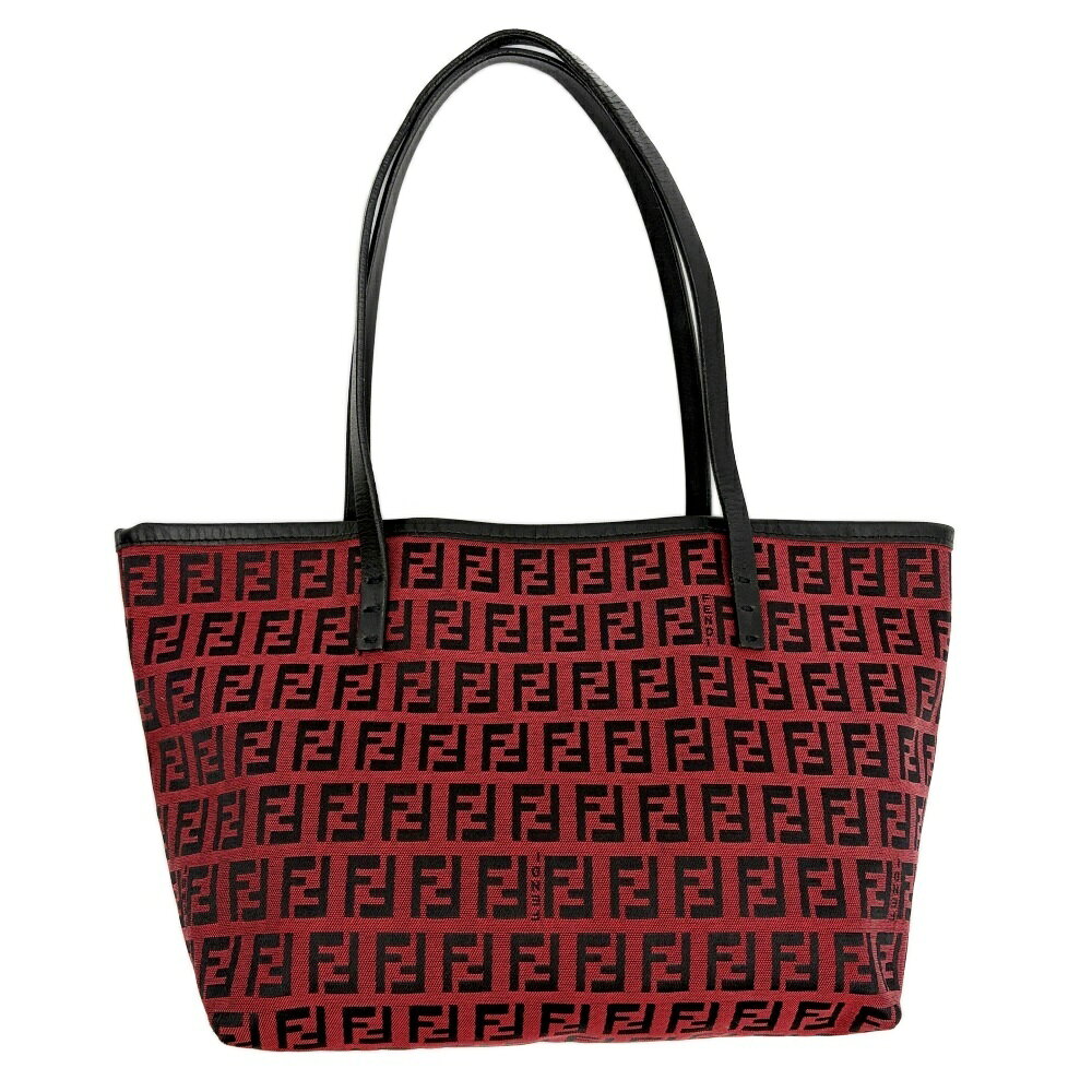 め*ー様 FENDI ズッカ柄 トートバッグ レッド 楽天市場】フェンディ ズッカ（カラーレッド）（バッグ・小物