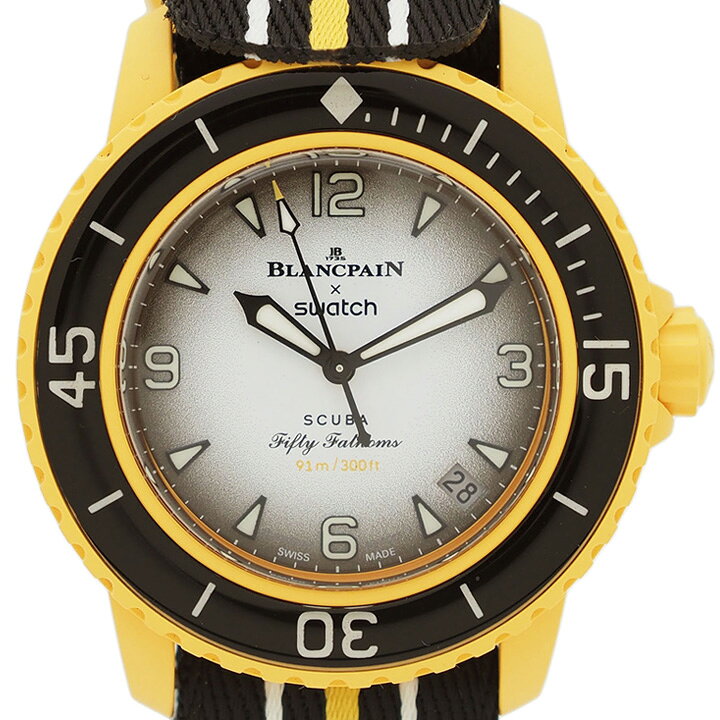 ブランパン スウォッチ Blancpain Swatch 腕時計 パシフィックオーシャン スキューバ フィフティ ファゾムス SO35P100 母の日 ギフト プレゼント