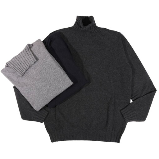 LAMANO ARTISANS ラマノ アーチザン タートルネックセーター LMK228 ROLL NECK メンズ 秋冬 無地 カシミヤ カシミヤ100% ニット イタリア製 並行輸入品 ラッピング無料 送料無料 32344