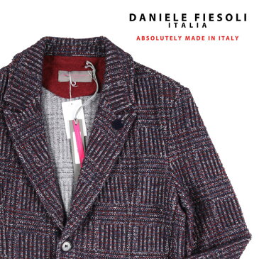 【S】 DANIELE FIESOLI ダニエレフィエゾーリ ジャケット メンズ 秋冬 ネイビー 紺 並行輸入品 メンズファッション 男性用 ビジネス アウター トップス 日本未入荷 ラッピング無料 送料無料