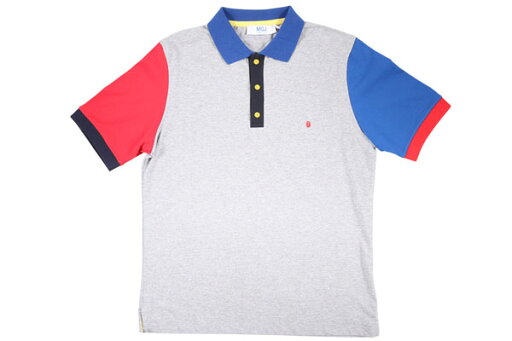 【M】 MQJ エムキュージェイ 半袖ポロシャツ 20172975 メンズ 春夏 グレー 灰色 コットン トップス 並行輸入品 ラッピング無料 送料無料 S14516