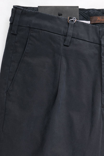 B SETTECENTO ビーセッテチェント コットンパンツ MH7204029 メンズ ネイビー 紺 コットン ズボン 並行輸入品 ラッピング無料 送料無料 18269 uts2420